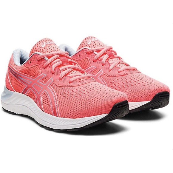 ASICS Pre Excite 8 Grade School Kids' Shoes 6 - Color Blazing Coral Soft… - Picture 1 of 6